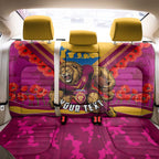 Personalised Brisbane Lions ANZAC Back Car Seat Cover Military Remembrance Australian Football Mascot Camouflage