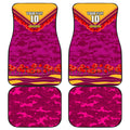 Personalised Brisbane Lions ANZAC Car Mats Military Remembrance Australian Football Mascot Camouflage