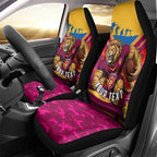 Personalised Brisbane Lions ANZAC Car Seat Cover Military Remembrance Australian Football Mascot Camouflage