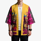 Personalised Brisbane Lions ANZAC Kimono Military Remembrance Australian Football Mascot Camouflage