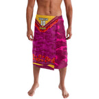 Personalised Brisbane Lions ANZAC Lavalava Military Remembrance Australian Football Mascot Camouflage