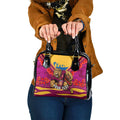 Personalised Brisbane Lions ANZAC Shoulder Handbag Military Remembrance Australian Football Mascot Camouflage