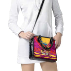 Personalised Brisbane Lions ANZAC Shoulder Handbag Military Remembrance Australian Football Mascot Camouflage