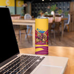 Personalised Brisbane Lions ANZAC Skinny Tumbler Military Remembrance Australian Football Mascot Camouflage