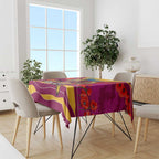 Personalised Brisbane Lions ANZAC Tablecloth Military Remembrance Australian Football Mascot Camouflage