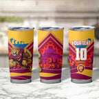 Personalised Brisbane Lions ANZAC Tumbler Cup Military Remembrance Australian Football Mascot Camouflage
