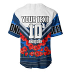 Personalised Geelong Cats ANZAC Baseball Jersey Military Remembrance Australian Football Mascot Camouflage