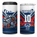 Personalised Geelong Cats ANZAC 4 in 1 Can Cooler Tumbler Military Remembrance Australian Football Mascot Camouflage
