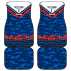 Personalised Geelong Cats ANZAC Car Mats Military Remembrance Australian Football Mascot Camouflage