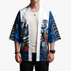 Personalised Geelong Cats ANZAC Kimono Military Remembrance Australian Football Mascot Camouflage