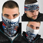 Personalised Geelong Cats ANZAC Neck Gaiter Military Remembrance Australian Football Mascot Camouflage
