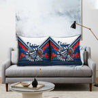 Personalised Geelong Cats ANZAC Pillow Cover Military Remembrance Australian Football Mascot Camouflage