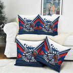 Personalised Geelong Cats ANZAC Pillow Cover Military Remembrance Australian Football Mascot Camouflage