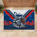 Personalised Geelong Cats ANZAC Rubber Doormat Military Remembrance Australian Football Mascot Camouflage