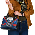 Personalised Geelong Cats ANZAC Shoulder Handbag Military Remembrance Australian Football Mascot Camouflage