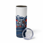Personalised Geelong Cats ANZAC Skinny Tumbler Military Remembrance Australian Football Mascot Camouflage