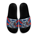 Personalised Geelong Cats ANZAC Slide Sandals Military Remembrance Australian Football Mascot Camouflage