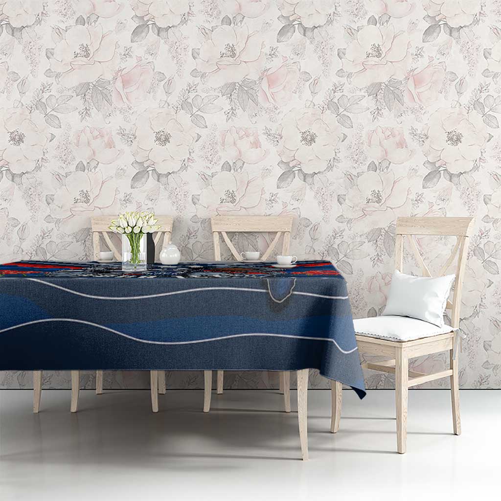 Personalised Geelong Cats ANZAC Tablecloth Military Remembrance Australian Football Mascot Camouflage