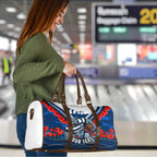 Personalised Geelong Cats ANZAC Travel Bag Military Remembrance Australian Football Mascot Camouflage