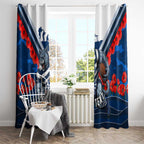 Personalised Geelong Cats ANZAC Window Curtain Military Remembrance Australian Football Mascot Camouflage