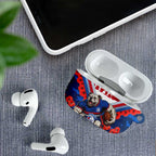 Personalised Western Bulldogs ANZAC AirPods Case Military Remembrance Australian Football Mascot Camouflage
