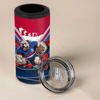 Personalised Western Bulldogs ANZAC 4 in 1 Can Cooler Tumbler Military Remembrance Australian Football Mascot Camouflage
