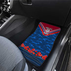 Personalised Western Bulldogs ANZAC Car Mats Military Remembrance Australian Football Mascot Camouflage