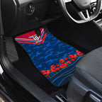 Personalised Western Bulldogs ANZAC Car Mats Military Remembrance Australian Football Mascot Camouflage