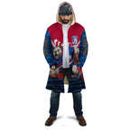 Personalised Western Bulldogs ANZAC Cloak Military Remembrance Australian Football Mascot Camouflage