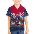 Personalised Western Bulldogs ANZAC Kid Hawaiian Shirt Military Remembrance Australian Football Mascot Camouflage