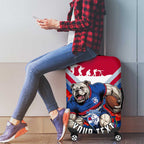 Personalised Western Bulldogs ANZAC Luggage Cover Military Remembrance Australian Football Mascot Camouflage