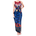 Personalised Western Bulldogs ANZAC Tank Maxi Dress Military Remembrance Australian Football Mascot Camouflage