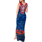 Personalised Western Bulldogs ANZAC Tank Maxi Dress Military Remembrance Australian Football Mascot Camouflage