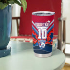Personalised Western Bulldogs ANZAC Tumbler Cup Military Remembrance Australian Football Mascot Camouflage