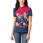 Personalised Western Bulldogs ANZAC Women Polo Shirt Military Remembrance Australian Football Mascot Camouflage