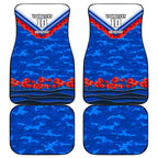 Personalised North Melbourne Kangaroos ANZAC Car Mats Military Remembrance Australian Football Mascot Camouflage