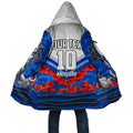 Personalised North Melbourne Kangaroos ANZAC Cloak Military Remembrance Australian Football Mascot Camouflage