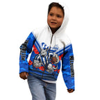 Personalised North Melbourne Kangaroos ANZAC Kid Hoodie Military Remembrance Australian Football Mascot Camouflage