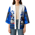Personalised North Melbourne Kangaroos ANZAC Kimono Military Remembrance Australian Football Mascot Camouflage