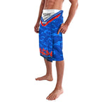 Personalised North Melbourne Kangaroos ANZAC Lavalava Military Remembrance Australian Football Mascot Camouflage