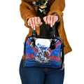 Personalised North Melbourne Kangaroos ANZAC Shoulder Handbag Military Remembrance Australian Football Mascot Camouflage