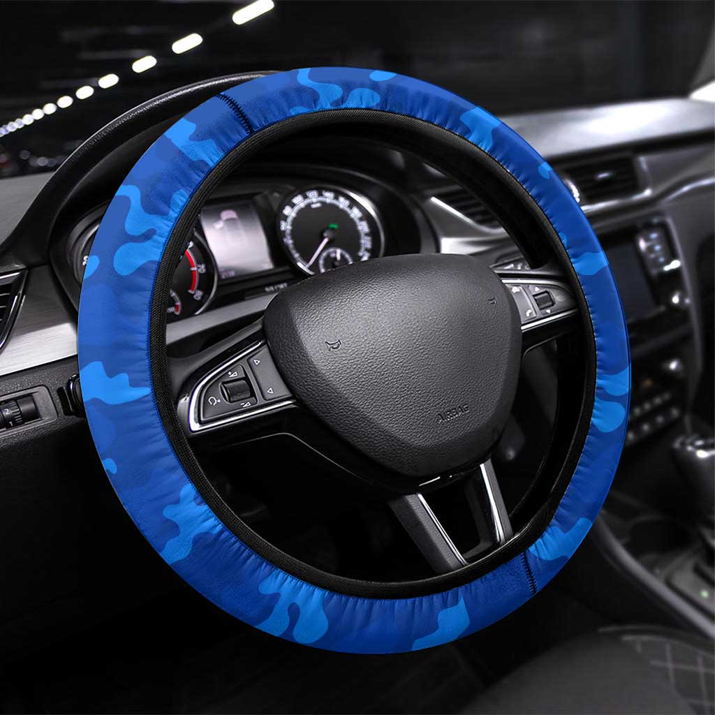 North Melbourne Kangaroos ANZAC Steering Wheel Cover Military Remembrance Australian Football Mascot Camouflage
