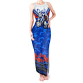 Personalised North Melbourne Kangaroos ANZAC Tank Maxi Dress Military Remembrance Australian Football Mascot Camouflage
