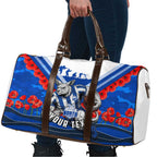 Personalised North Melbourne Kangaroos ANZAC Travel Bag Military Remembrance Australian Football Mascot Camouflage