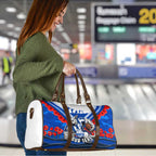Personalised North Melbourne Kangaroos ANZAC Travel Bag Military Remembrance Australian Football Mascot Camouflage