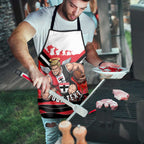 Personalised St Kilda Saints ANZAC Apron Military Remembrance Australian Football Mascot Camouflage