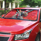 Personalised St Kilda Saints ANZAC Auto Sun Shade Military Remembrance Australian Football Mascot Camouflage