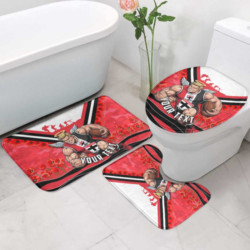 Personalised St Kilda Saints ANZAC Bathroom Set Military Remembrance Australian Football Mascot Camouflage