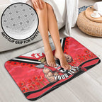 Personalised St Kilda Saints ANZAC Bathroom Set Military Remembrance Australian Football Mascot Camouflage