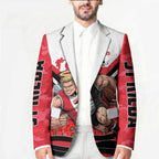 Personalised St Kilda Saints ANZAC Blazer Military Remembrance Australian Football Mascot Camouflage